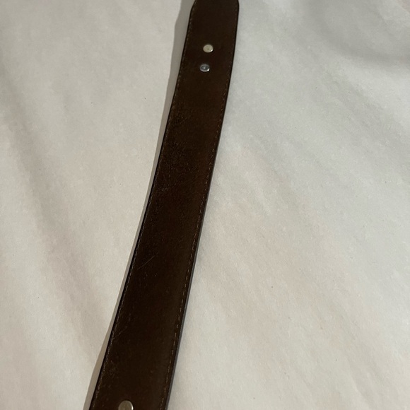 Golf Top Grain Brown western Leather Ranch Club Belt Size 42 AML3000 - Picture 11 of 15